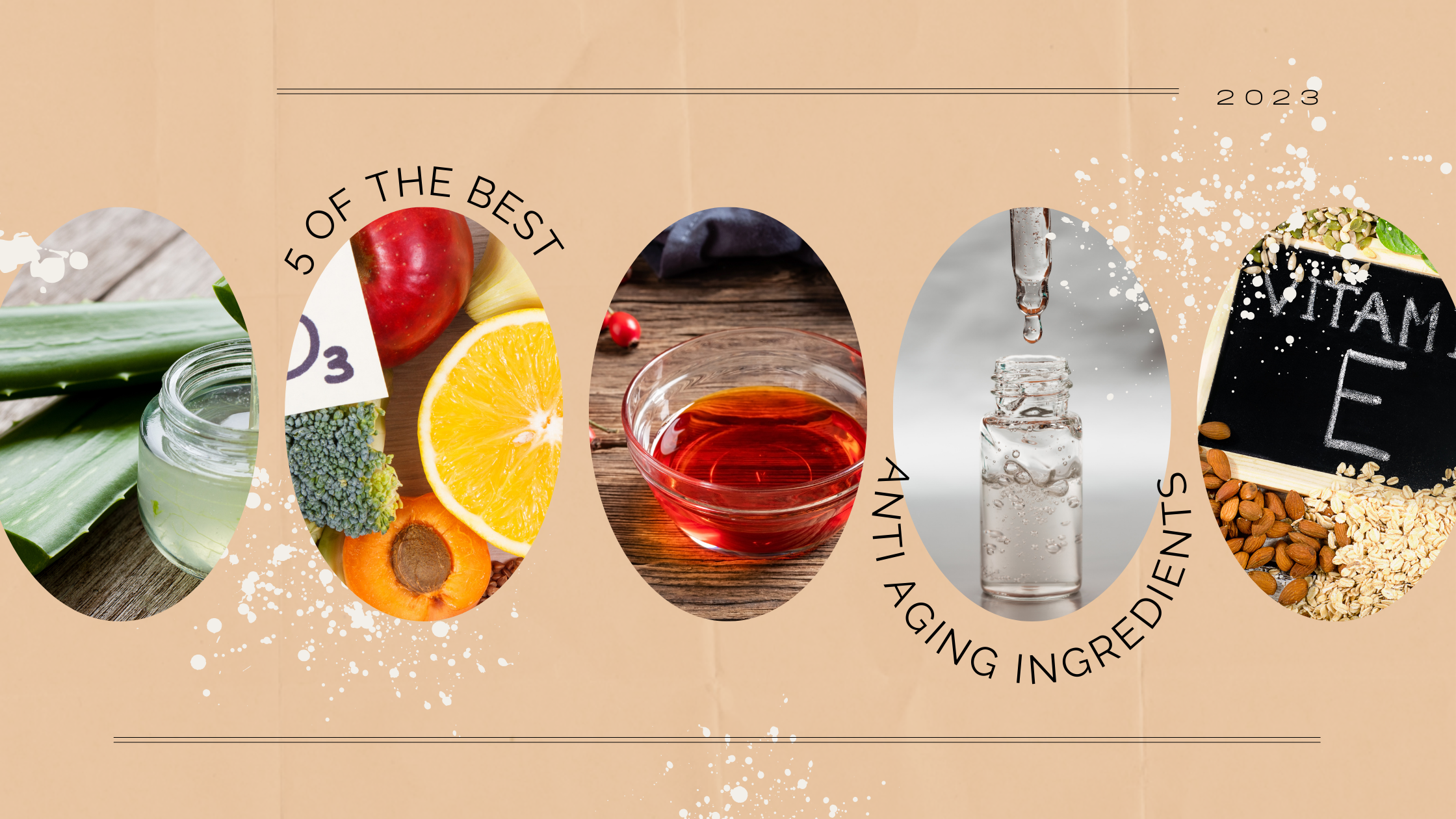 5 anti-ageing ingredients for skincare