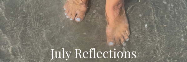 July Reflections – Saltwater, Stillness & Summer Skincare