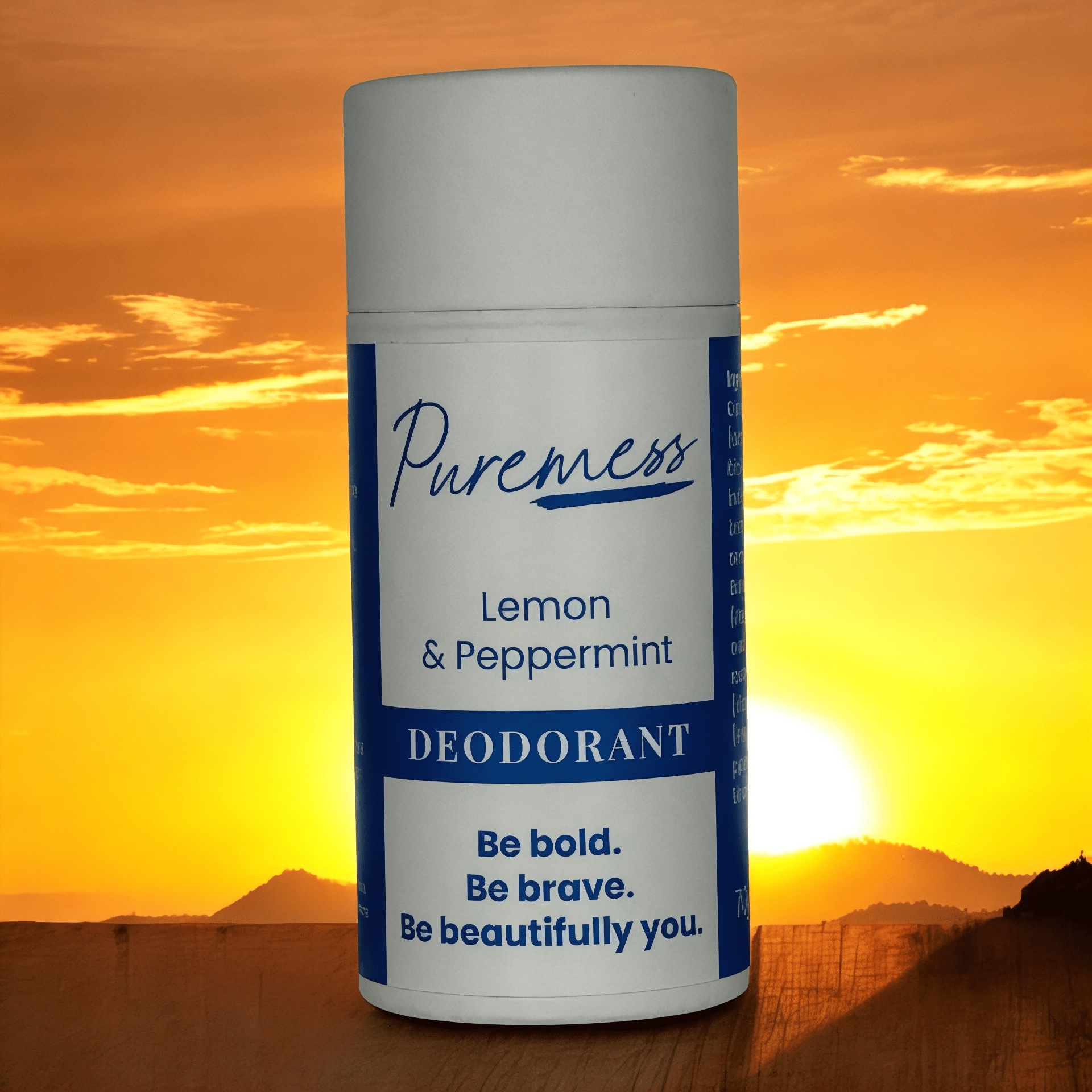 MENS Lemon & Peppermint Vegan Deodorant