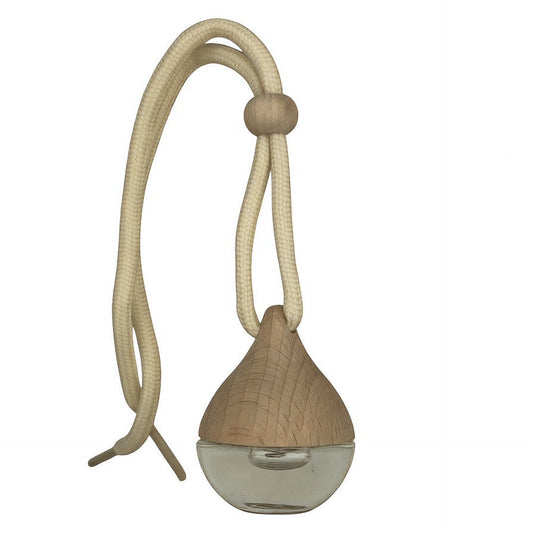 Compact Revive & Refresh Car Diffuser with wooden top, natural skincare, eco-friendly beauty, sustainable packaging by. - Revive & Refresh Car Diffuser – Natural Scent - PUREMESS SKINCARE