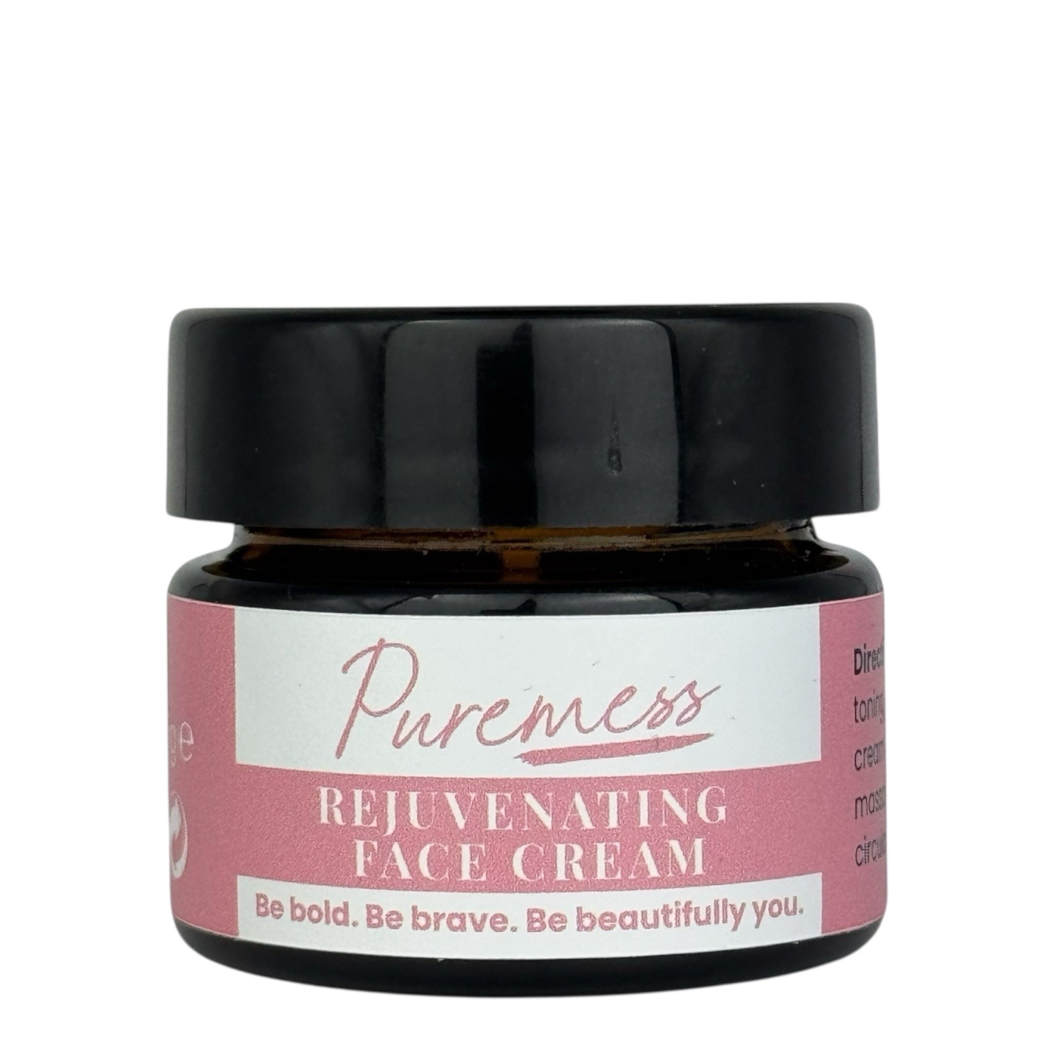 Puremess Rejuvenating Face Cream with botanical ingredients in sustainable packaging, handmade in the UK for natural. - Rejuvenating Face Cream - PUREMESS SKINCARE